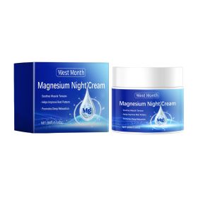 West Month Magnesium Sleep Cream To Improve Sleep, Soothe Body Sleep Discomfort Relief Care Sleep Cream